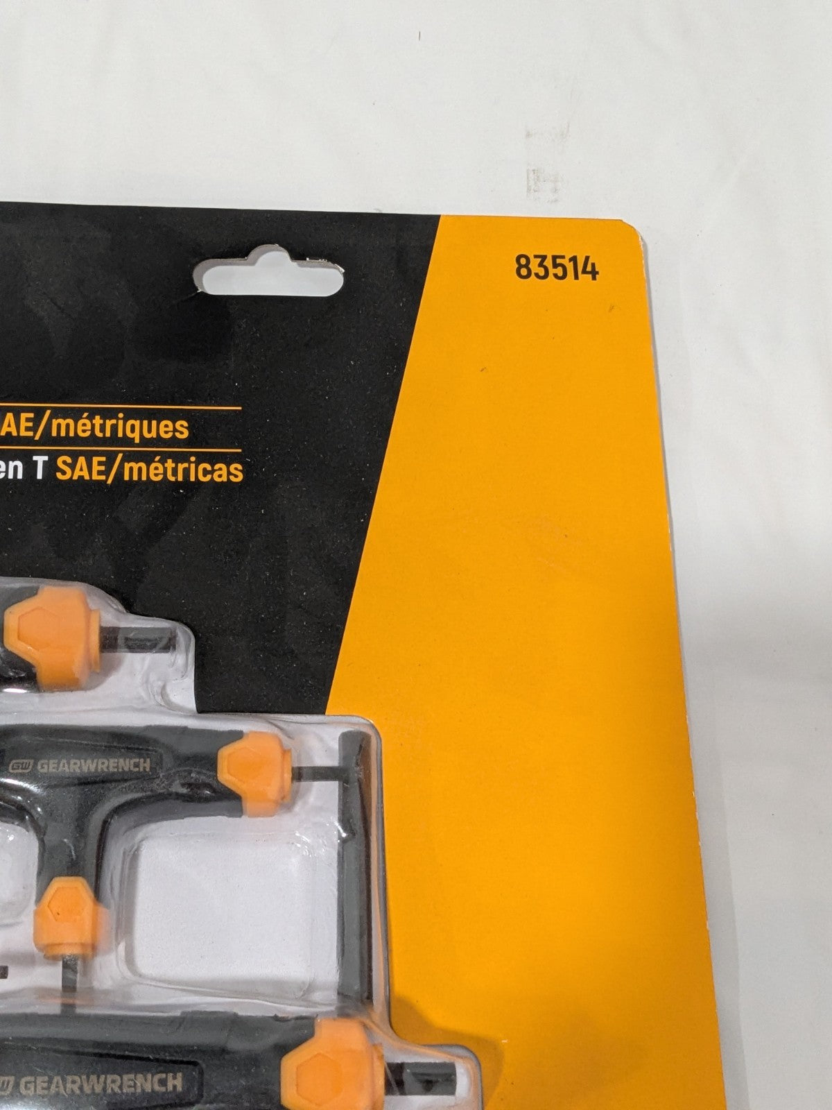 GEARWRENCH 14 Pc. SAE & Metric T-Handle Hex Key Set 83514