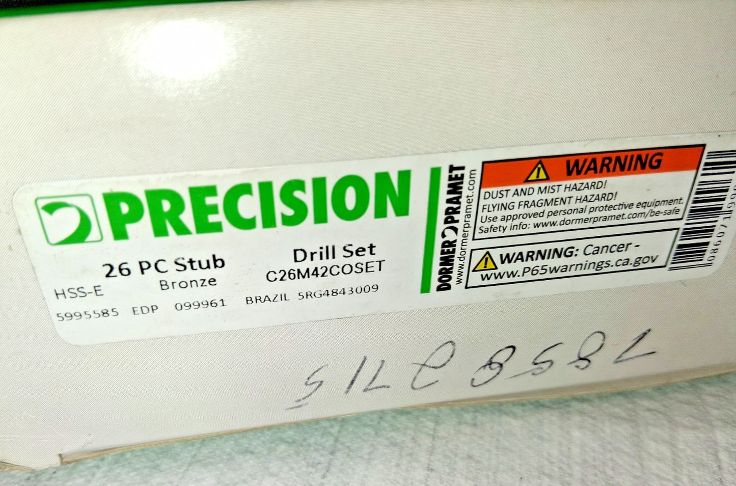 Precision 29 Pc Twist Drill Screw Machine Length Drill Bit Set 78582715