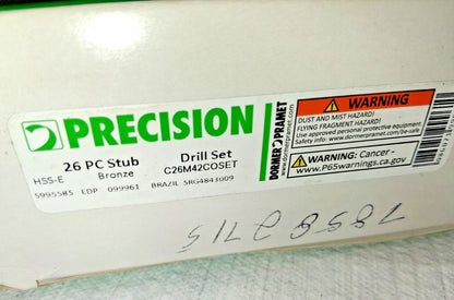Precision 29 Pc Twist Drill Screw Machine Length Drill Bit Set 78582715