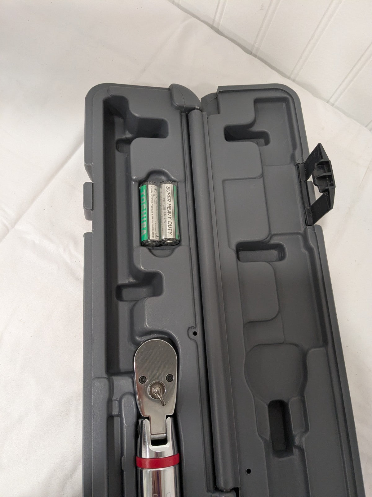Proto 3/8" Drive Electronic Ratchet Torque Wrench, 5-99FT/LB J6012EA