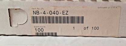 PARKER 100' Nylon Tube Black 11/64" ID 1/4" OD Long 310 Max psi NB-4-040-0100
