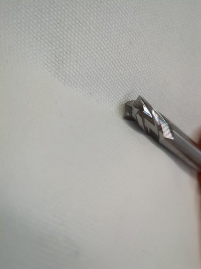 HERTEL Square End Mill: 3/8" Dia, 5/8" LOC, 4 Fl carbide 6pk 750042