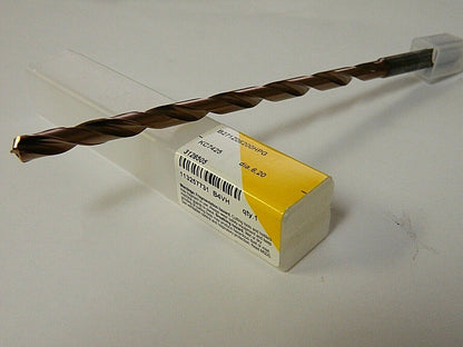 Kennametal Solid Carbide Extra Length Drill Bit 6.2mm 135° 2 Flute 3128505