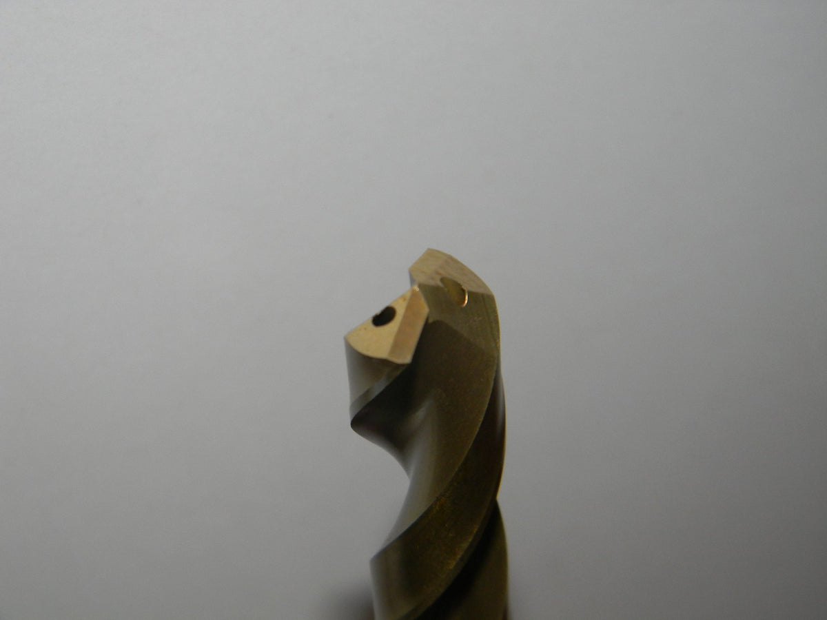 Nachi Powder Metal SG Coated Drill 1/2" Oil Hole 5° Fax Straight Shank #L75