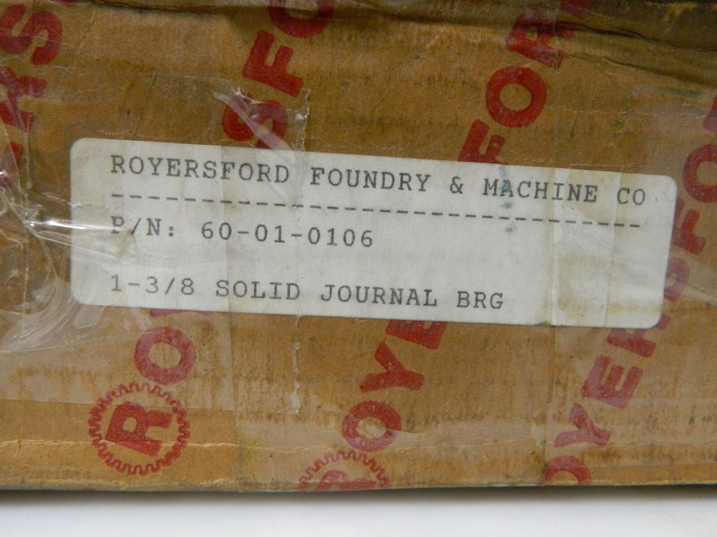 Royersford 5-3/4 OAL Solid Bearing 60-01-0106