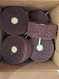 Merit Abrasives Deburring Discs QTY10 3" Dia Medium Grade 08834131496
