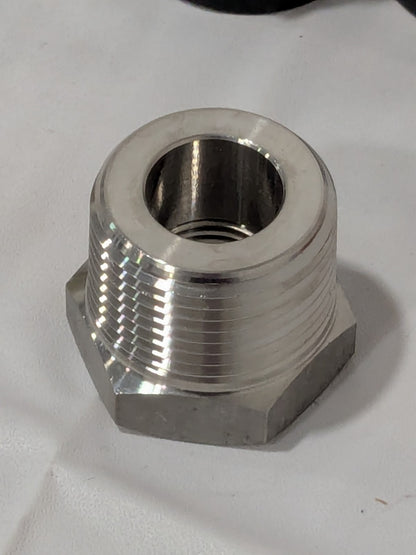 Merit Brass Pipe Bushing: 1 x 1/2", 304 & 304L Stainless Pack of 10 3414D-1608