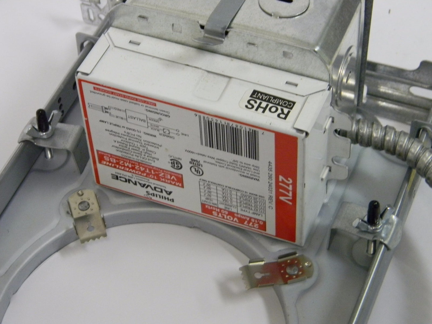 Phillips Lightolier Compact Fluorescent 5" Non-IC Frame-In Kit 1001FD26MX2