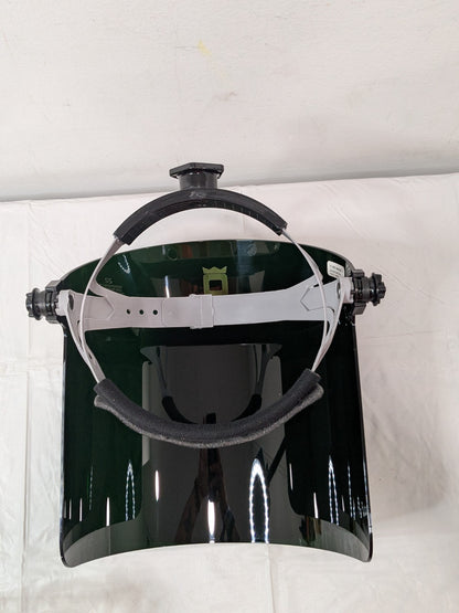 Oberon Ratchet Adjustment Welding Face Shield &amp; Headgear Set FF-1IR5-R
