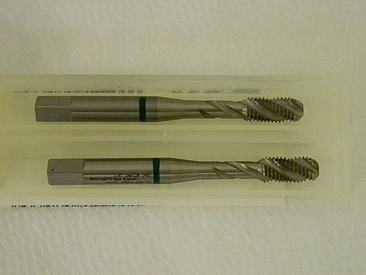 Accupro Vanadium HSS Spiral Flute Tap 1/4-28 UNF H5 3FL QTY 2  87157566