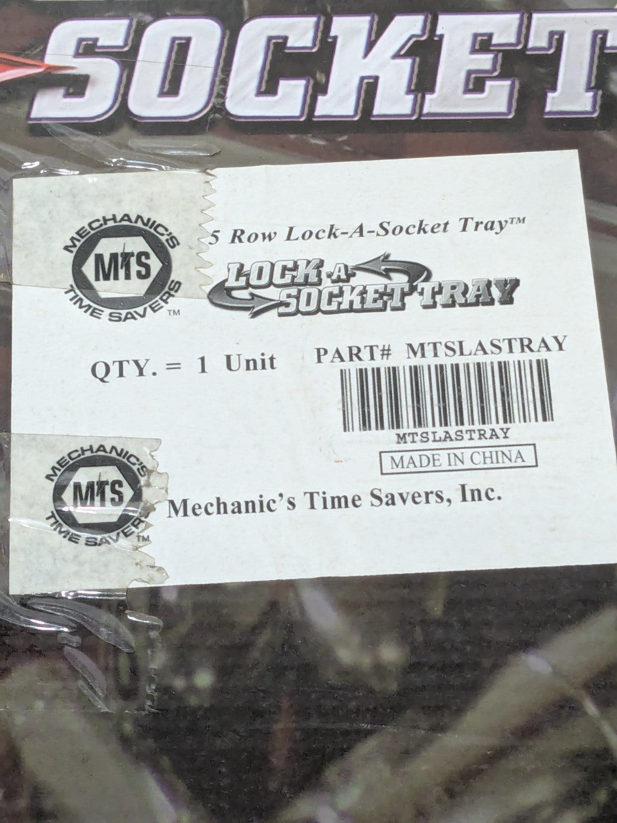 Mechanic's Time Saver 76 Pc Capacity Locking Socket Organizer Tray MTS-LAST