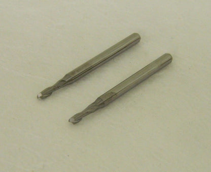 Accupro 64535933 0.09" X 1/8" X 0.27" X 1-1/2" 2FL SC Square End Mill Lot of 2