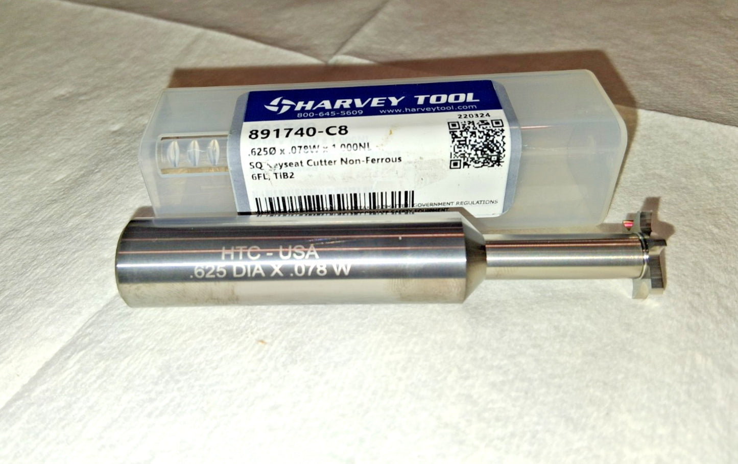 Harvey Tool Woodruff Keyseat Cutter 891740-C8