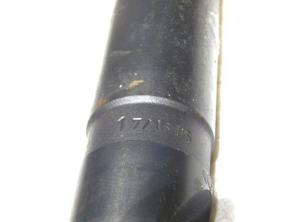 Interstate HSS Drill Bit 1-/7/16 Dia 1-7/16 Shank Dia Straight Shank 15 OAL