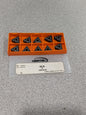 HERTEL Turning Insert: TNMG333ENL5 HC115T, Solid Carbide Qty 10 1001616