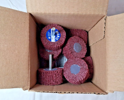Merit Aluminum Oxide Mounted Flap Wheels 2" Dia 1" Face Width 89992