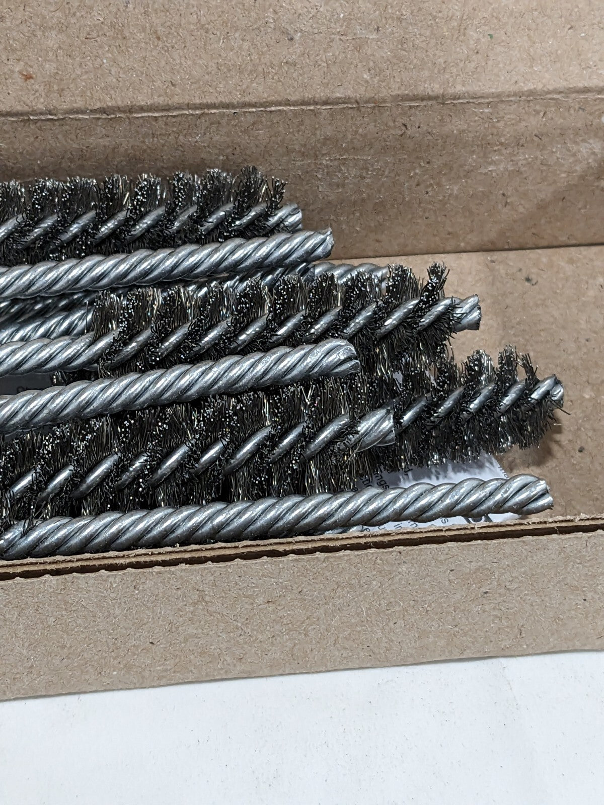 OSBORN Power Tube Brush: Helical, Steel, 2" Brush Length, 5" OAL Qty 12 51023