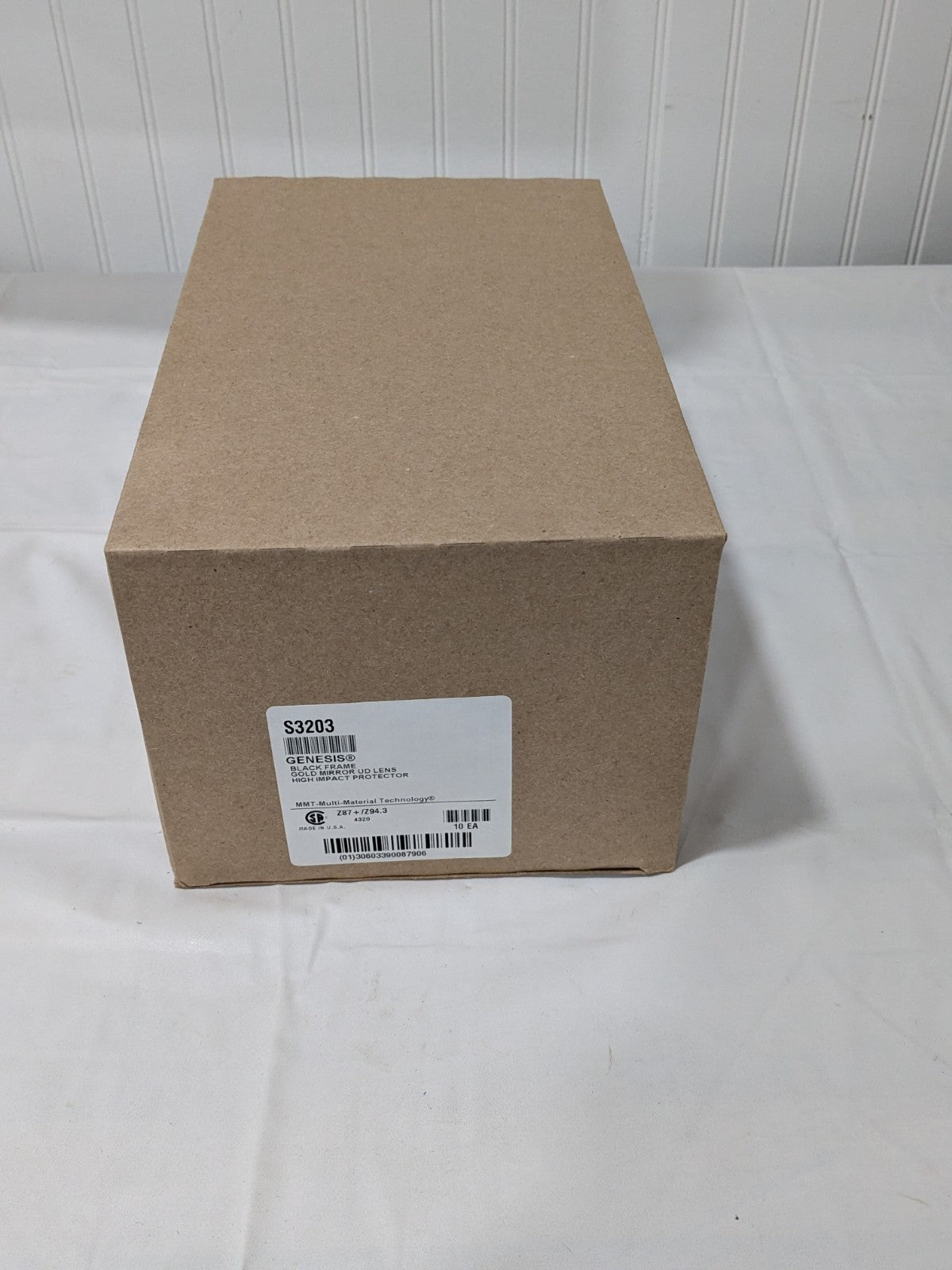 UVEX Safety Glasses Scratch-Res., Polycarbonate, Gold Mirror Lenses Qty 10 S3203