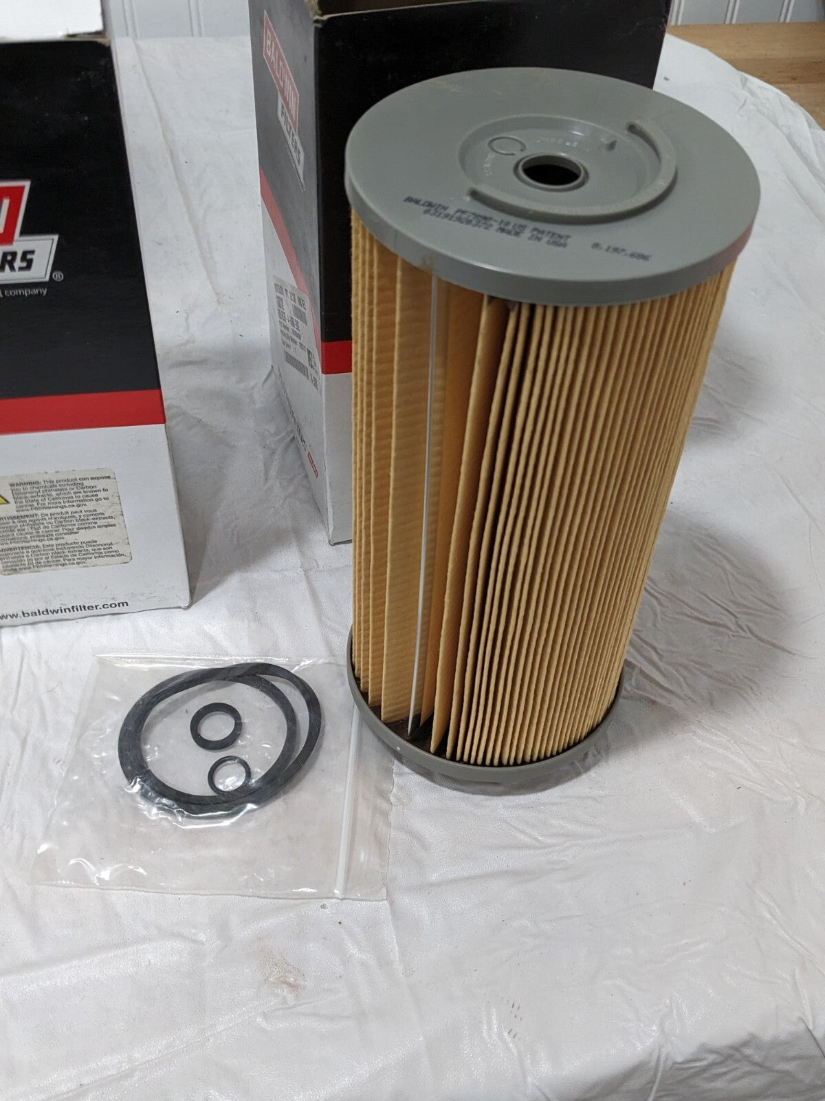 BALDWIN HEAVY DUTY FUEL FILTER Qty 2 PF7890-10