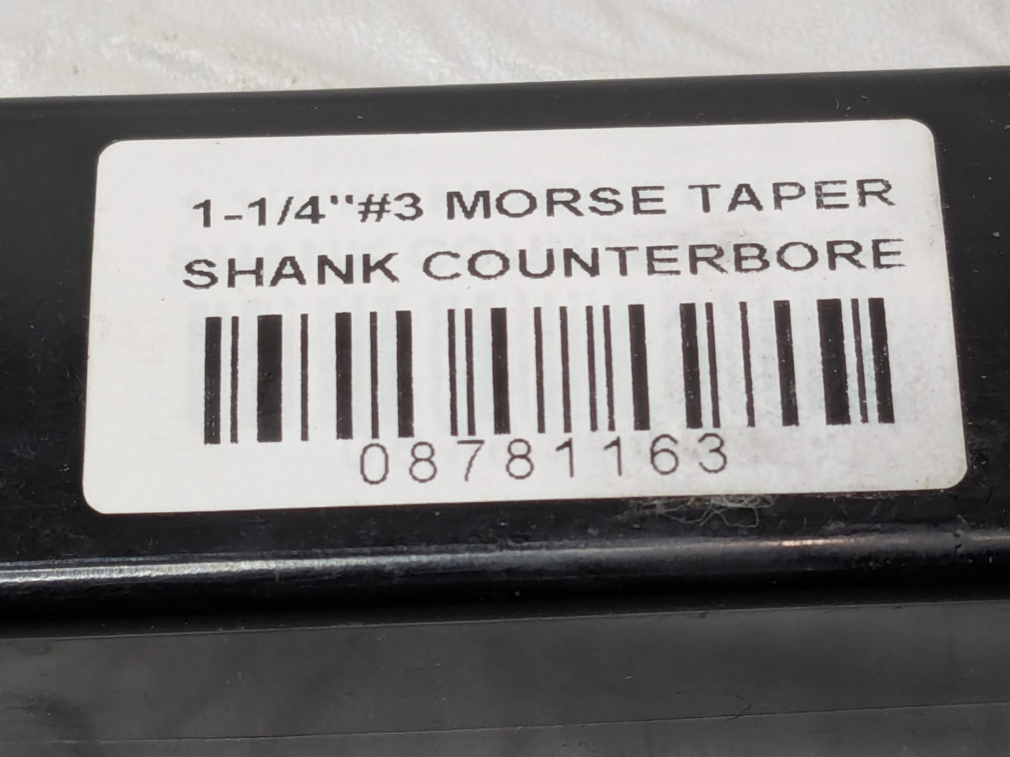 Interchangeable Pilot Counterbore 3MT HSS 1-1/4" Dia 5FL 08781163