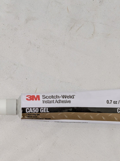 3M SCOTCH-WELD Adhesive Glue: 0.7 oz Tube, Clear 7100002517