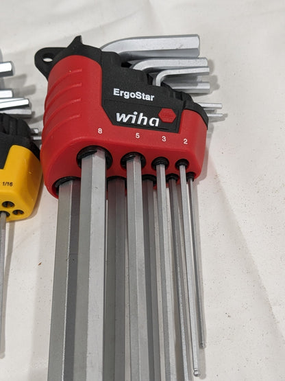 WIHA 18 Piece L-Key Combo Hex Key Set 66992