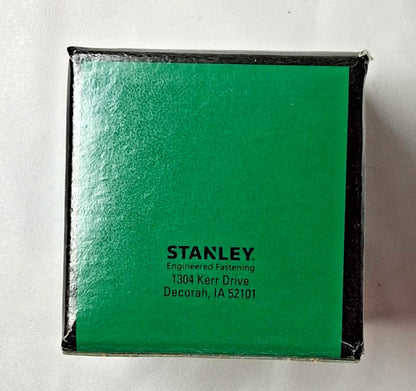 STANLEY ALLOY HEX BUTTON HEAD CAP SCREW 10-32 X 1/4 BLACK QTY1000 14302