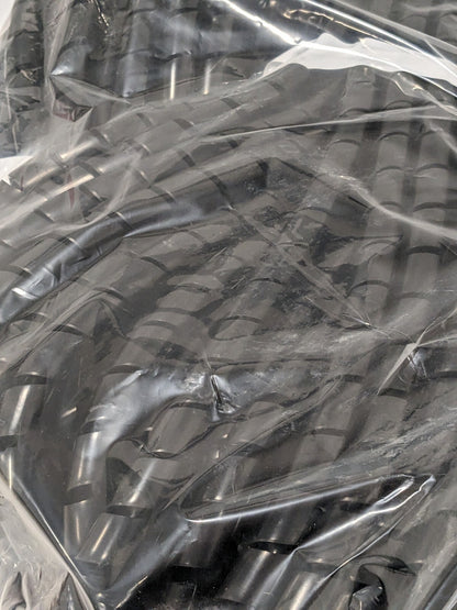 Black MDPE Wire & Hose Harness Cable Sleeve, 0.521" ID,  100' 17006