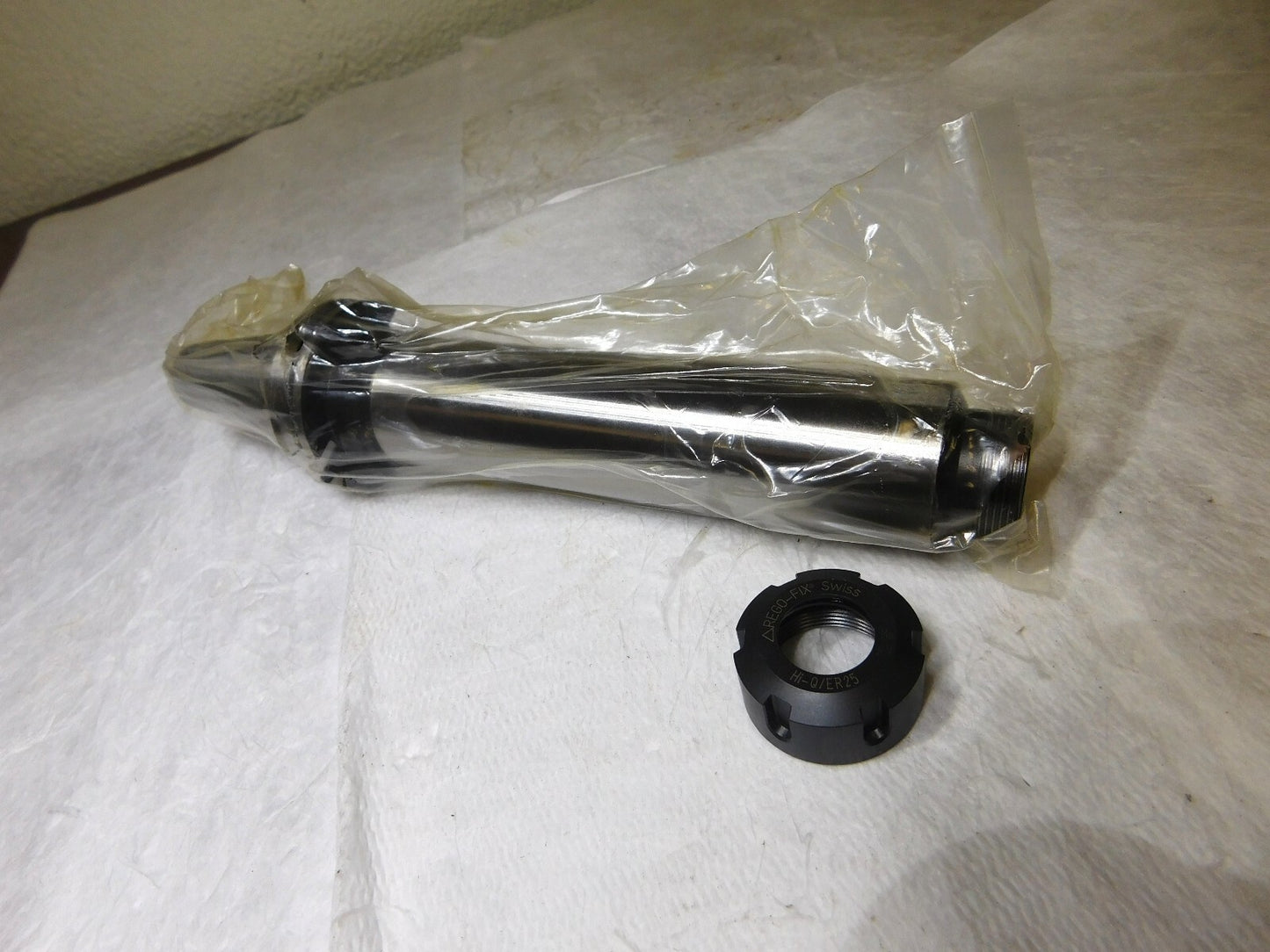 Tecnara BT40 ER25 Collet Milling Chuck .039-.629 Range 9" Projection 140-108-9