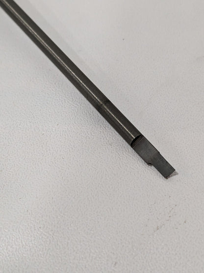 GRAVOTECH Engraving Cutter 1/8" Shank Diameter, 0.125 Inch Tip Size 33843