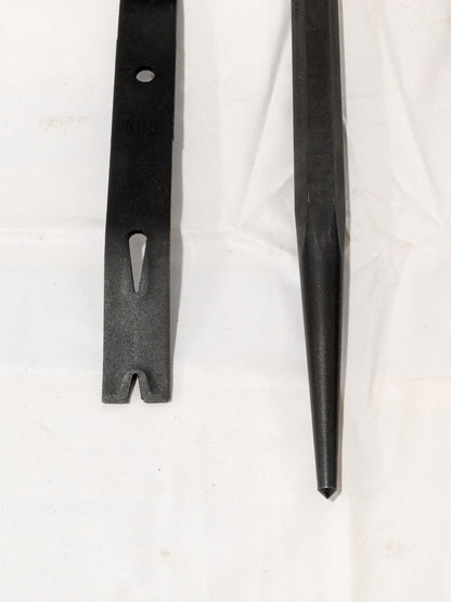 MAYHEW 4 Piece Utility Pry Bar Set, 7-1/2, 16 &amp; 17" Lengths 76295
