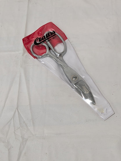 CLAUSS Industrial Shears: Right-Hand, 7 3/4" OAL, Serrated 11110