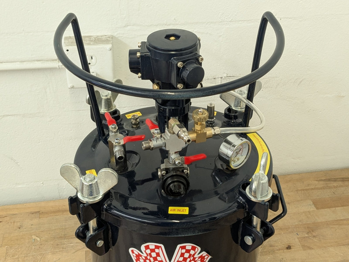 Berkebile Pressure Pot System 5 Gal Tank 90 PSI Max BPFC-PROSYS5 Scratch N Dent