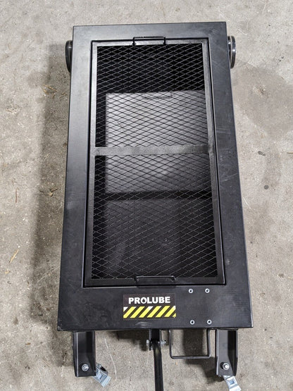 Pro Lube 18 Gal. Mobile Oil Drain Container Deck w/ Pump 42" x 22" x 6-1/2"