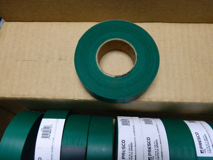 ACCUFORMNMC 300' Long x 1-3/16 Wide Roll, Vinyl, Green Flagging Tape 12 rolls