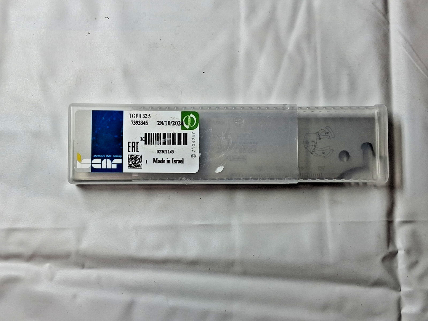 Iscar TGFH Single End Neutral Indexable Cutoff Blade 2302143