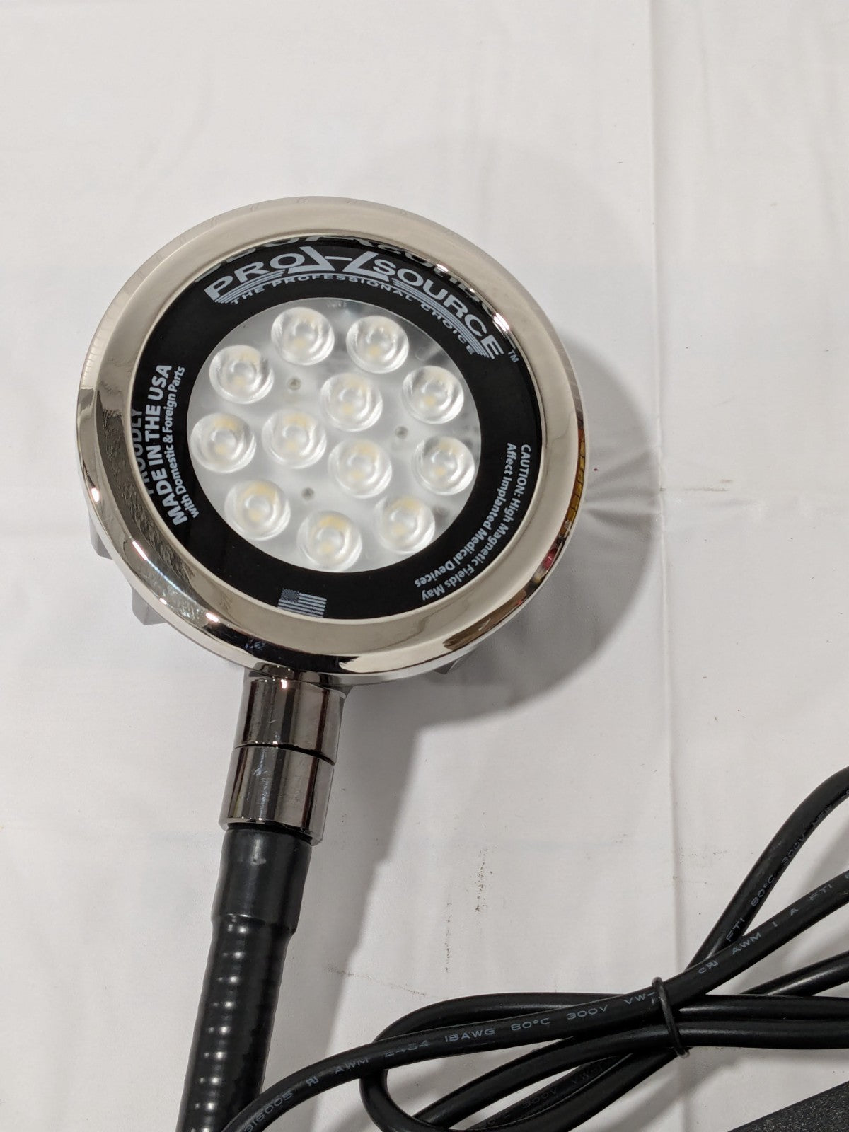 Pro-Source Spot Light with Gooseneck, LED,100-240V PS-SLCD2230120V