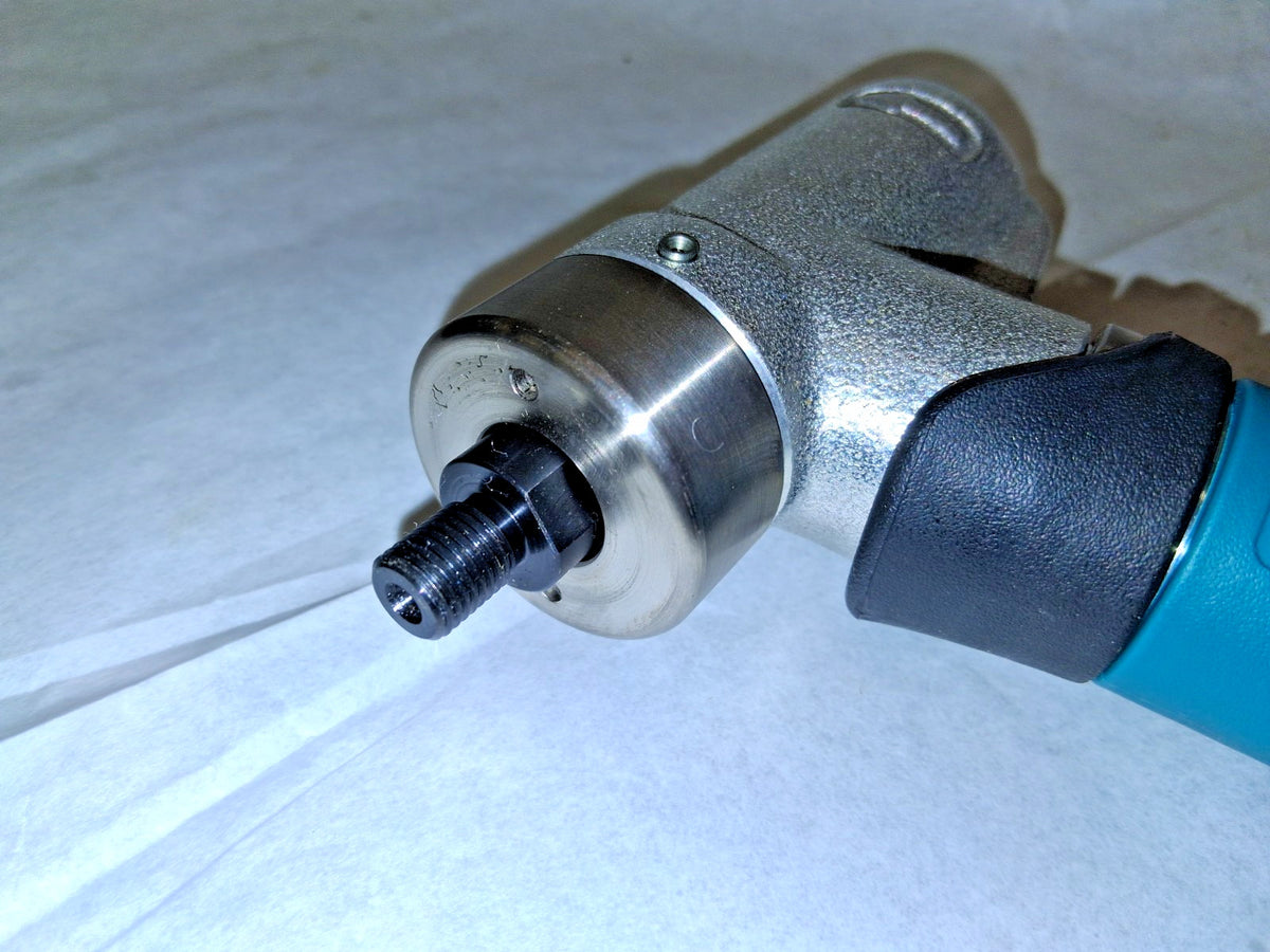 Dynabrade Handheld Pneumatic Buffer 3" Pad Dia 5,000 RPM 0.4 hp 51401