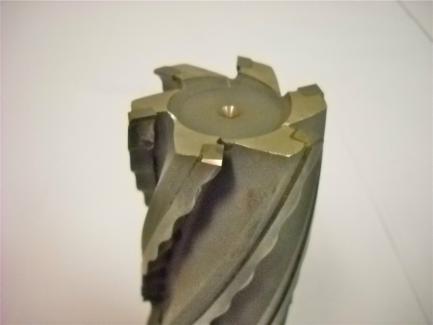 Weldon  Carbide Tipped Helical Roughing End Mill 2 x 2 x 3 x 7 OAL 1581-101