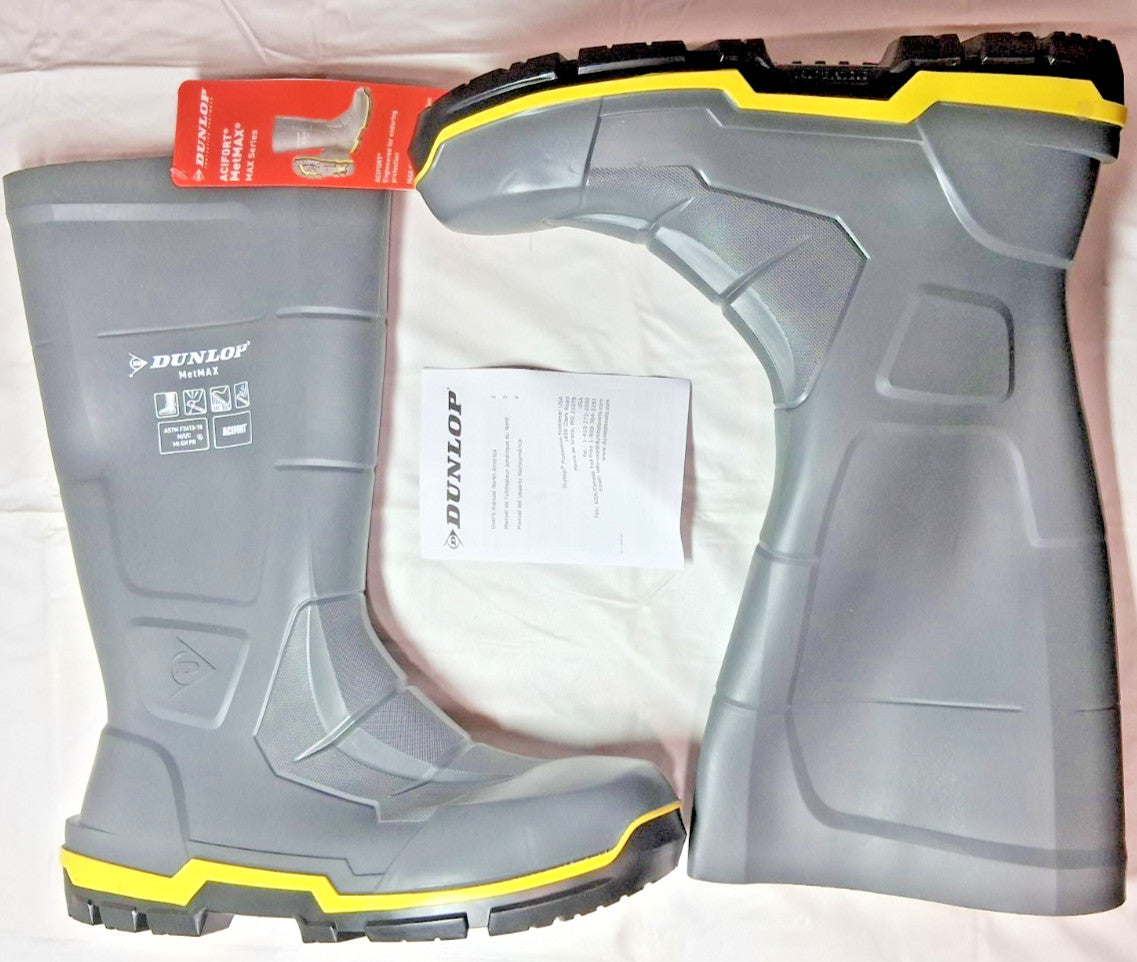 Dunlop Polyurethane Steel & Safety Toe Work Boots Non-Slip Sole MZ2LE02.12