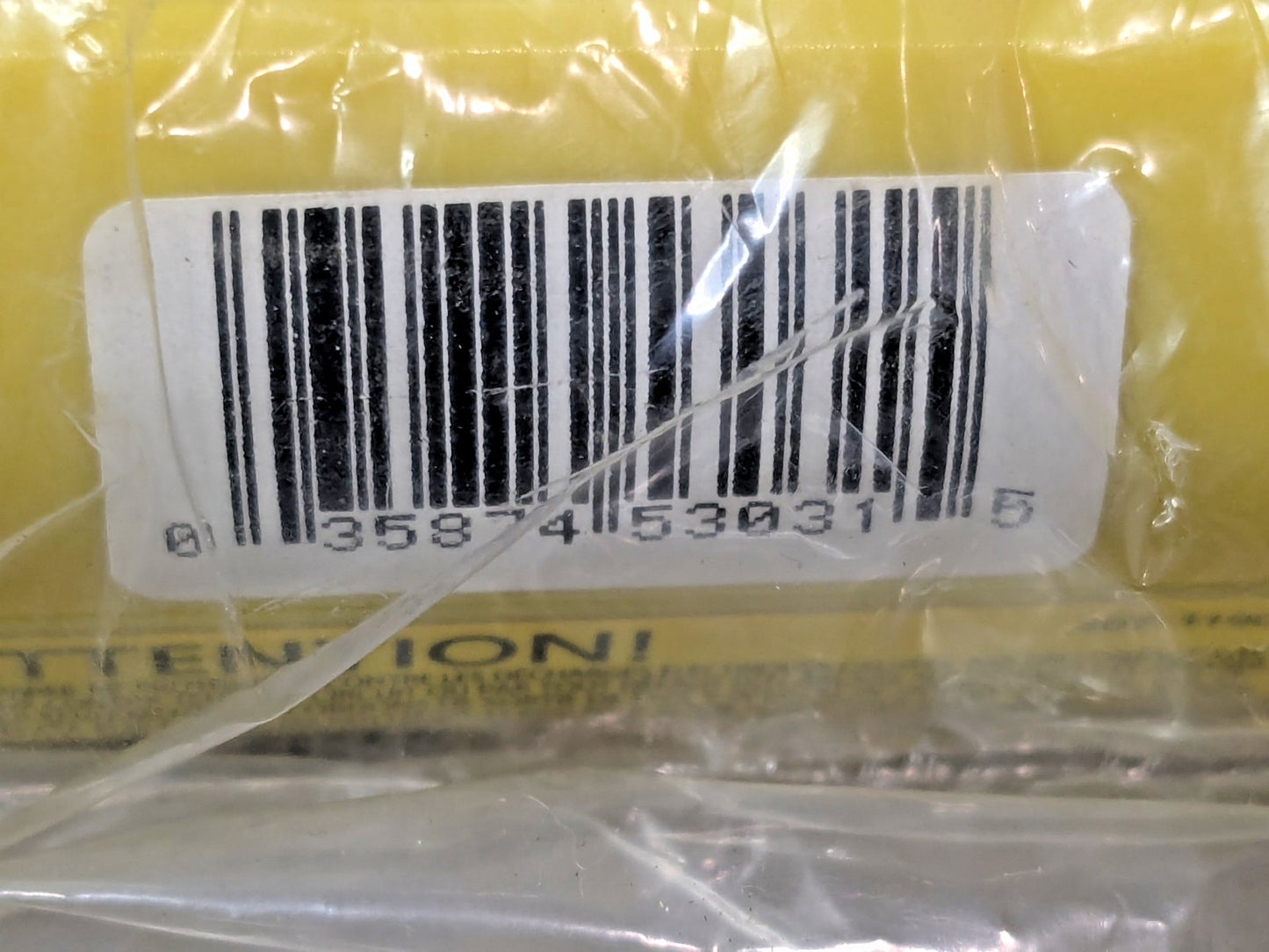Tower MFG 50 Ft Auto-Reset 15A Inline GFCI Triple Tap Cord Yellow 30438303-01