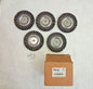 Weiler Knotted Wheel Brush 6" Wheel Dia 5/8" Face Width 0.0160" Wire Dia 08975