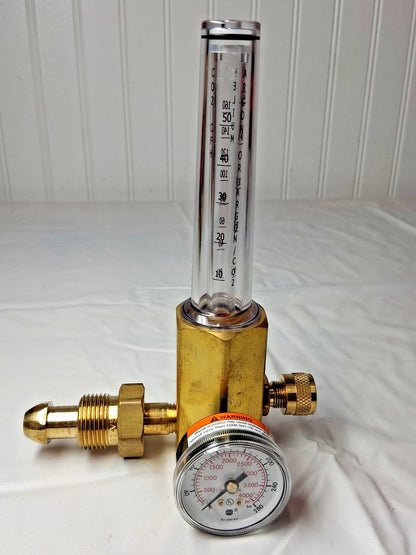 Smith/Miller Welding Regulator 0 to 50 SCFM 3,000 Max psi 580 CGA H2051B-580H