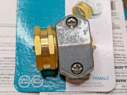 LOT of 12 Gilmour End Female Clamp Couplings 5/8" &amp; 3/4" 801014-10
