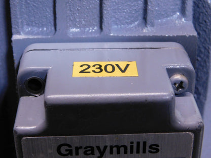 Graymills Cast Iron Suction Recirculation Pump 1HP 230/460V IMS100-F USED