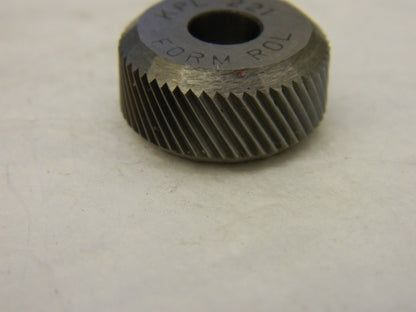 3/4 Diam, 90° Tooth Angle qty2 HSS LH Diagonal Knurl wheel KPL-221