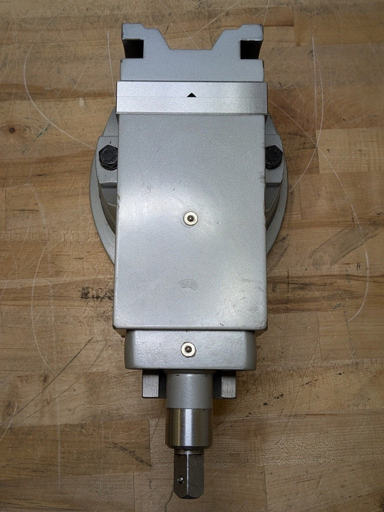 Precision 2-Axis Machine Vise w/ Swivel Base 4" Jaw Width 4" Opening C