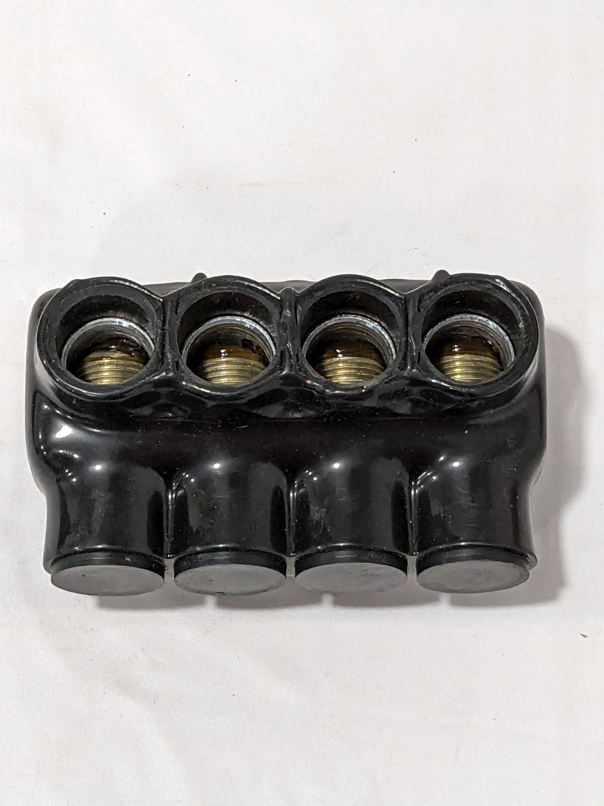 Polaris 4-Port Black Multi-Tap Pre-Insulated Connector IPLD350-4
