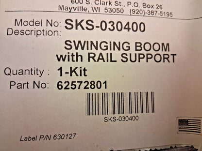 Hubbell Workplace Solutions Jib Crane 30lb Limit SKS-030400