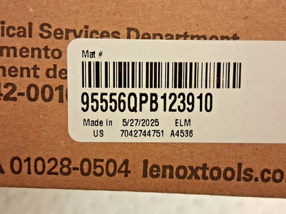Lenox Welded Bandsaw Blades 12ft 10" Long x 1" Wide x 3-4TPI 95556QPB123910